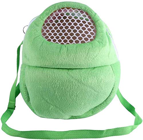 CLQ Pet Carrier Bag Hamster Atmungsaktive Outgoing Bag Mit Schultergurt Für Igel Sugar Glider Chinchilla Meerschweinchen Eichhörnchen