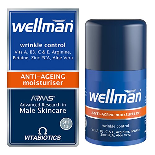 Vitabiotics Wellman Skin Anti-Ageing Moisturiser, 50 ml