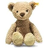 Steiff Soft Cuddly Friends Tommy Teddybär-30 cm-Kuscheltier für Kinder – kuschelig & weich-waschbar – Caramel (113642)