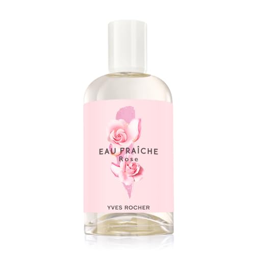 Yves Rocher LA COLLECTION Eau Fraîche Rosenblüten 100 ml | Parfum Damen | erfrischendes Eau de Toilette für Frauen | Mit einem blumig-rosigen Duft