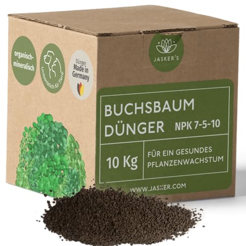 Cuxin Bio langzeit Buchsbaumdünger für ca. 180 Pflanzen⎜mit vitalisierenden Algenkalk (9,0 Kg)