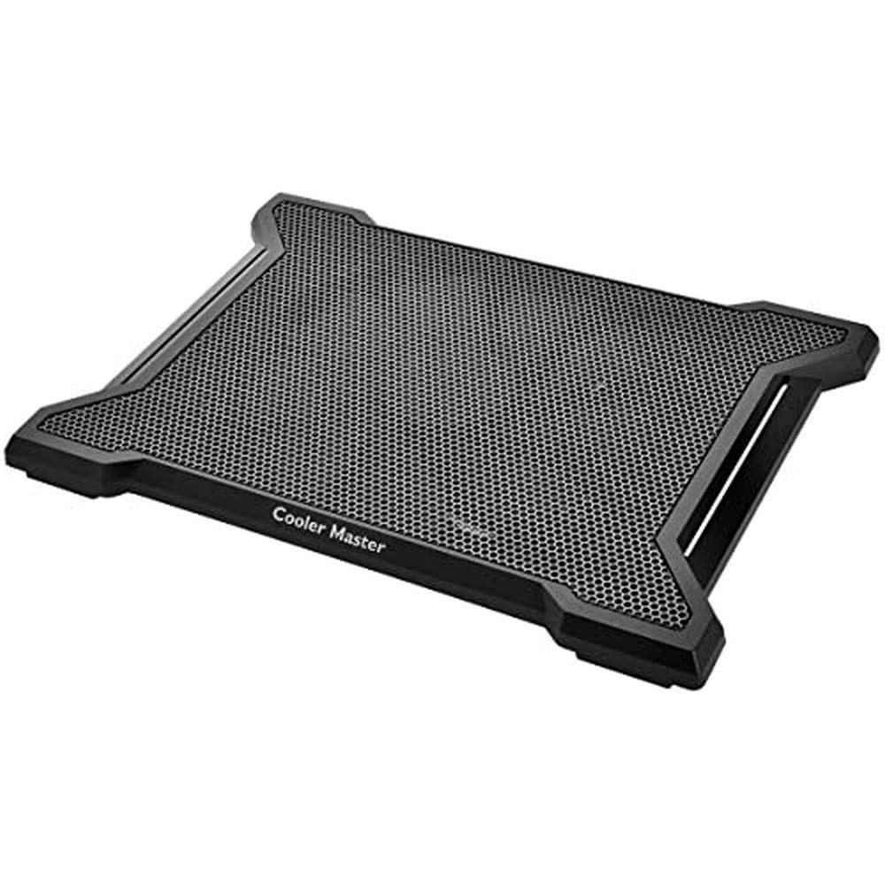 Cooler Master NotePal X-SLIM II Notebook-Kühler 'Leiser 200mm Lüfter, Egonomic Design, Kompatibel mit bis zu 15.6 Zoll Laptops' R9-NBC-XS2K-GP