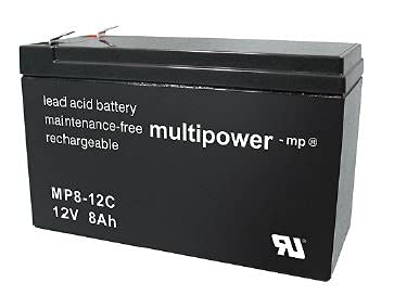 Multipower Bleiakku MP8-12C Zyklen-Type 12,0Volt 8000mAh