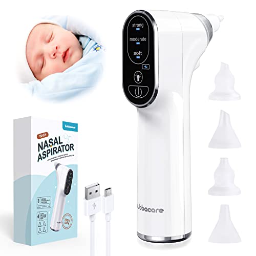 Nose Aspirator for Baby Electric Nose Sucker for Newborn Infants Booger Sucker-032