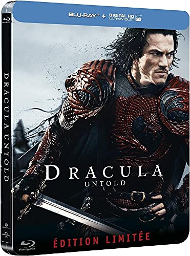 Dracula Untold (2014) Steelbook, Blu-ray + UV-Copy, Limited Edition Steelbook (FR Import mit deutschem Ton), Regionfree, Uncut