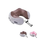 Elektrisches Nackenmassage-Kissen, U-Form, wiederaufladbar, USB, für Büro, Zuhause, Reisen