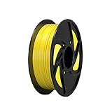 Maßgenauigkeit des PLA 3D-Druckfilaments +/- 0,03 Mm 1 Kg Spule 1,75 Mm Weiß(Color:Gelb)