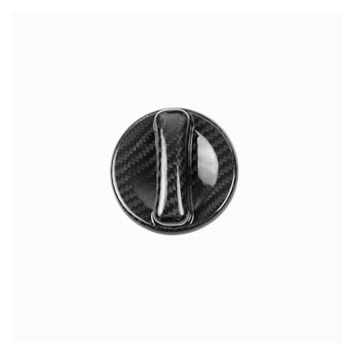 JJGYFSDA Auto-Kappenverkleidung, echte Karbonfaser-Abdeckung, universell kompatibel mit Mercedes-Ersatzzubehör (rot) (Color : Carbon Fiber)