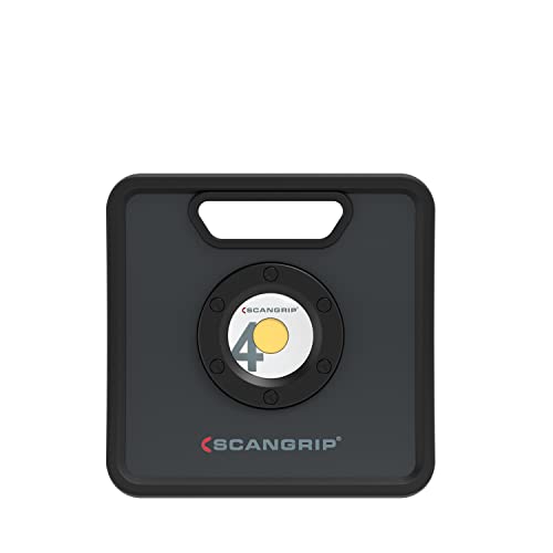 Scangrip 03.5440 Arbeitsleuchte NOVA 3K mit der 26W COB-LED Technologie und einem 5 Meter Kabel, gebaut nach Schutzart IP67, 240 W, 240 V, Dunkelgrau, Schwarz, 23.5 x 8.3 x 23.3 cm