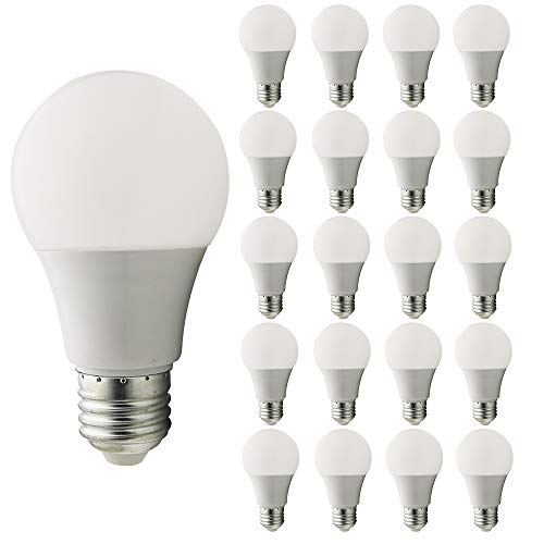 Mengjay® 20 Stück LED Birne E27 12W, entspricht 100W Glühlampe, Licht 3000K Warmweiß, 100 Lumen, CRI≥80Ra, 280 Grad Abstrahlwinkel, nicht dimmbar