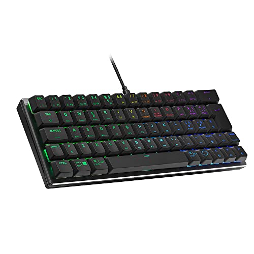 Cooler Master MasterKeys SK620 Space Gray, RGB, Low Profile, Brown Switch - Italienisches Layout