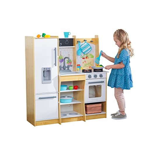 KidKraft 10065 Fresh Harvest Spielküche aus Holz mit Licht-und Soundeffekten und EZ Kraft Assembly, für Kinder