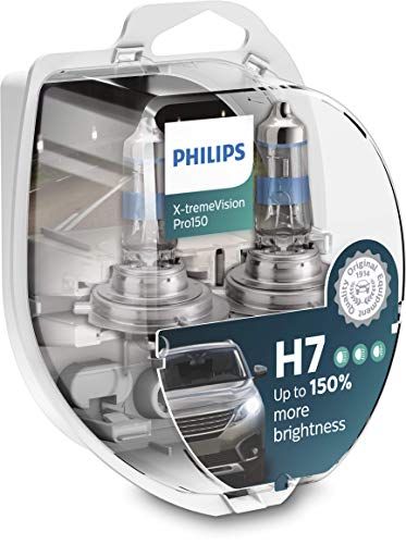 Philips H7 X-tremeVision Pro150 55 Watt 12 Volt PX26d 12972XVPS2 (2 Stück)