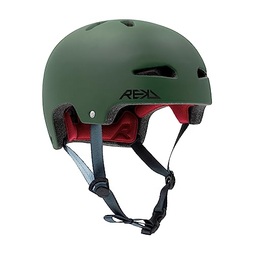 REKD Ultralite In-Mold Helmet Skateboard-Helm, Unisex, Erwachsene, Grün (Grün), 57-59 cm