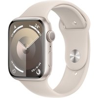 Apple Watch Series 9 GPS 45mm Aluminium Polarstern Sportarmband Polarstern - M/L