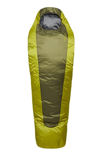 RAB Solar Eco 0 Schlafsack Regular grün Ausführung Left Zipper 2022 Quechua Schlafsack