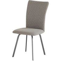 Polsterstuhl - grau - Stühle > Esszimmerstühle - Möbel Kraft