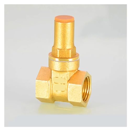 1PCS 1/2 "3/4" 1 "verriegelung kupfer tor ventil DN15 DN20 DN25 for wasserzähler schalter anti-diebstahl bewässerung ventil adapter (Color : Without key, Size : G1 1)