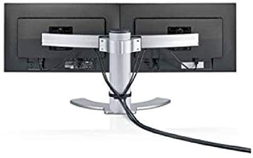 FUJITSU Dual Monitor Stand for 2 Displays 21.5 inch up to 27 inch Height Adjust and Tilt