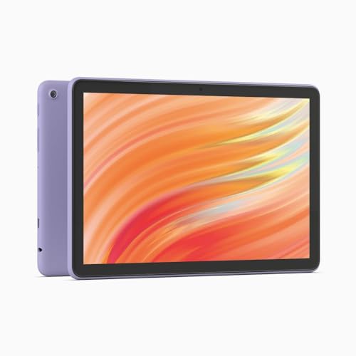 Zertifiziert und generalüberholt Fire HD 10-Tablet 2023, brillantes 10,1-Zoll-Full-HD-Display, Octa-Core-Prozessor, 3 GB RAM, bis zu 13 Stunden Akkulaufzeit, 32 GB, fliederfarben, mit Werbung