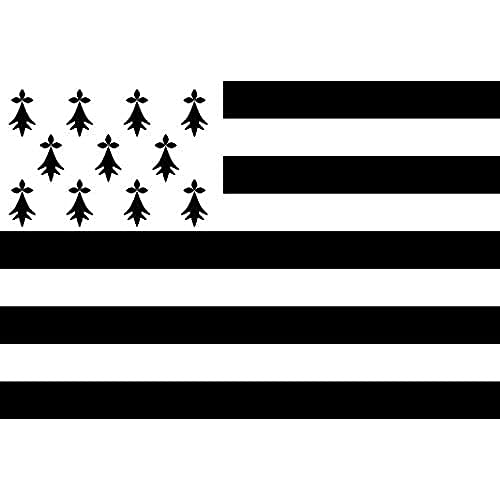 AZ FLAG Flagge Bretagne ALTERNATIV 150x90cm - Bretagne Fahne 90 x 150 cm Aussenverwendung - flaggen Top Qualität