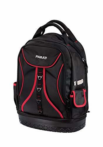 PARAT Werkzeugtasche Basic Back Pack (für ca. 50 Werkzeuge, mit Tabletfach, verstärkter Taschenboden) 5990830991, schwarz