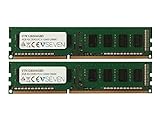 V7 V7K128004GBD Desktop DDR3 DIMM Arbeitsspeicher 4GB (2X2GB KIT, 1600MHZ, CL11, PC3-12800, 240pin, 1.5V)