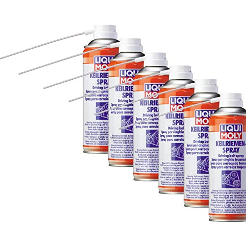 6x LIQUI MOLY 4085 Keilriemen-Spray Motorpflege 400ml