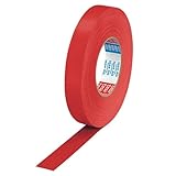 Tesa 04651-00525-00 Gewebeband Premium 50mx25mm in rot, 50 m x 25 mm