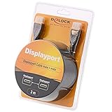 Delock Kabel DisplayPort 1.2 Stecker > DisplayPort Stecker 4K 60 Hz 3 m Premium