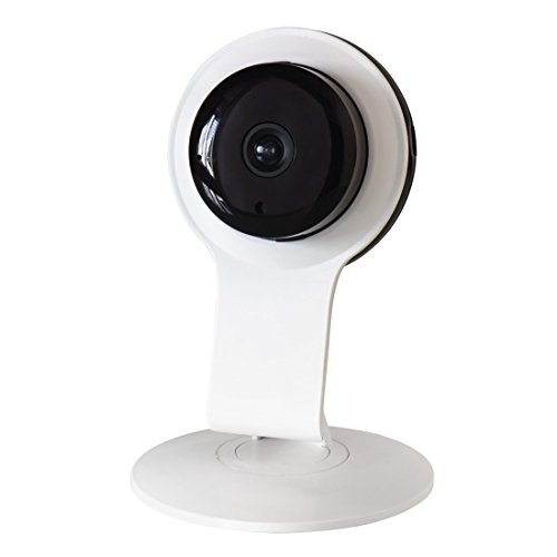 Xavax WLAN Kamera (WiFi Videoüberwachung fürs Haus, Steuerung per App oder PC, mit Nachtsicht, Bewegungsmelder und Aufzeichnung, erweiterbarer SD Speicher) IP Überwachungskamera, weiß