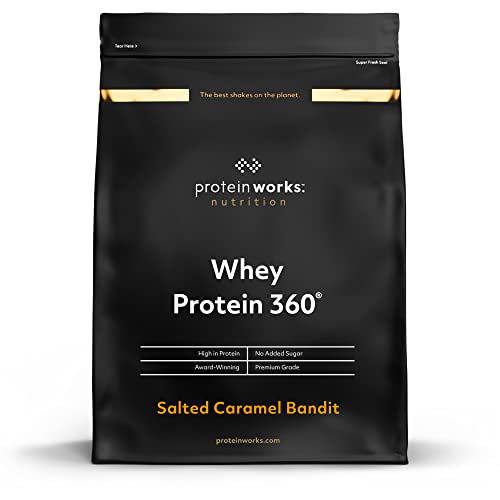 Protein Works - Whey Protein 360 | Mit zusätzlichen Vitaminen | Whey Proteinpulver | Whey Eiweißpulver | 40 Servings | Salted Caramel | 1.2kg