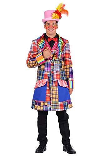 Thetru Herren Kostüm Clown Jacke Karneval Fasching Gr.2XL