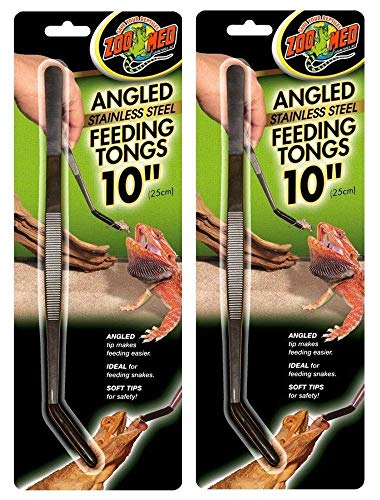 Zoo Med Labs Futterzange aus Edelstahl, 2 Pack