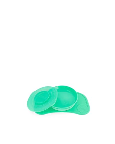 Twistshake Click-Mat Mini 31 x 17 cm rutschfestes Platzset für die meisten Hochstuhl-Tabletts, Platzdeckchen mit starker Saugkraft, BPA-frei, ab 6 Monaten, Grün