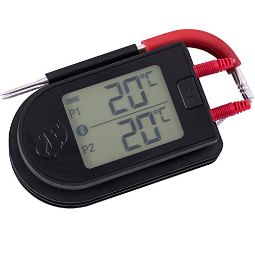 Landmann Digital Thermometer Selection | Zwei Temperaturfühler für 2 Grillstücke