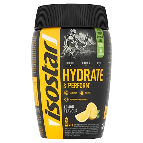 Isostar Hydrate & Perform Zitrone, 6 Dosen a 400g