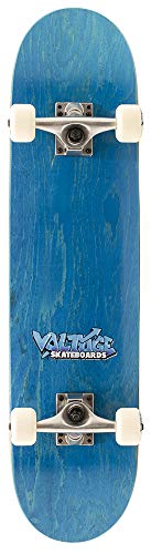 Voltage Graffiti Logo Blue Complete Skateboard - 7.5 inch