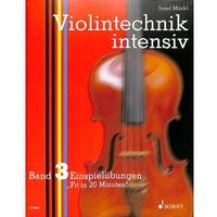 Violintechnik intensiv