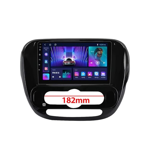 Android 12 Autoradio Für KIA Soul 2013-2019 9 Zoll Touchscreen Mit Wireless CarPlay/Android Auto Unterstützung Bluetooth HiFi WiFi GPS Navigation SWC DSP RDS + Rückfahrkamera (Color : C, Size : M700