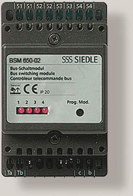 Siedle&S. Bus-Schaltmodul f.YR-System-Bus Bsm 650-02
