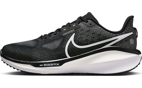 Nike Herren Vomero 17 Laufschuh, Schwarz Weiß Anthrazit, 39 EU