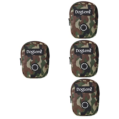 BCOATH 4-Teilige Trainingsgürteltasche Trainingstasche Für Hunde Taschen Für Hunde Leckerlibeutel Für Training Wiederverwendbare Leckerlitasche Für Hunde Leckerlitasche Für Welpen