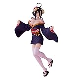 Overlord Anime Figuren, Albedo -Figur PVC -Sammlung Statue Ornament Dekoration Kinder Spielzeugpuppen Geschenk Für Erwachsene Anime -Fans(Size:18cm)