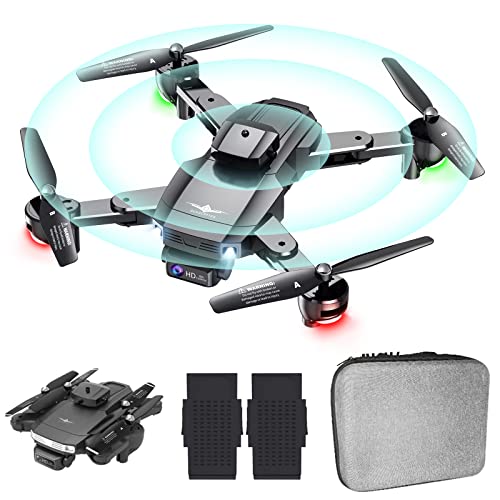 OBEST Drohne mit Kamera 4K für Kinder, Faltbar Drone RC Quadcopter mit FPV WiFi Übertragung, Kopflos Modus, 3D Flip, Höhenhaltung, Flugbahn, Spielzeug und Geschenke für Jungen Mädchen Anfänger