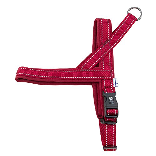 Hurtta Casual Padded Dog Harness, Lingon, 22 in