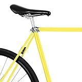 MOOXIBIKE Fahrrad-Folie Zitronengelb (Glänzend) für den Rahmen deines Fahrrads (ausreichend für EIN ganzes Rad)