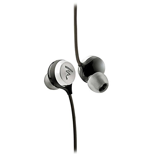 Focal Sphear S In-Ear Kopfhörer (mit Fernbedienung zur Steuerung von Musik und Telefonaten, 10,8-mm-Treiber, kugelförmiges Gehäuse, inkl. Tragetasche) Schwarz, 7,5 x 6 x 17 cm