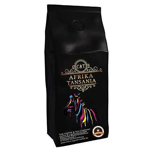 Kaffeespezialität Aus Afrika - Tansania, Dem Land Des Kilimandscharo- Länderkaffee - Spitzenkaffee - Säurearm - Schonend Und Frisch Geröstet (Ganze Bohne, 3000 gramm)