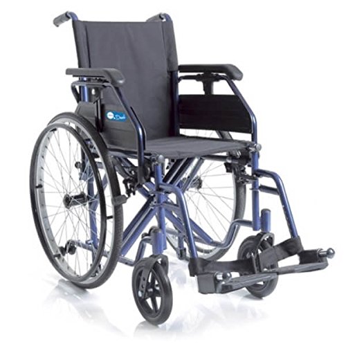 Rollstuhl mit höhenverstellbaren Armlehnen 38 cm
